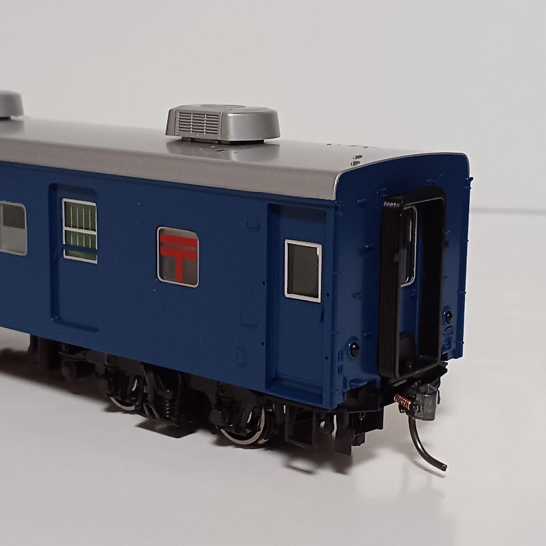 TOMIX 郵便車 オユ10形 (冷房・青) HO-507