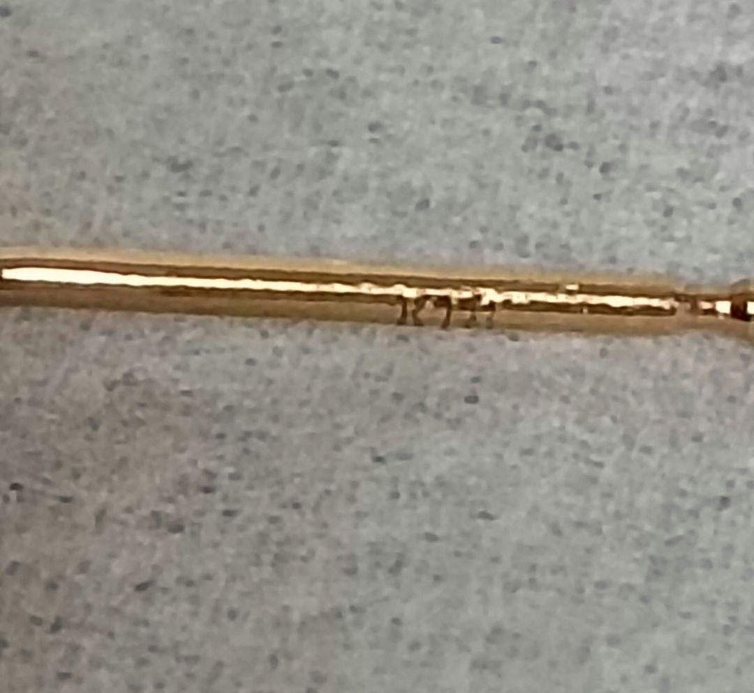 K18 ヴェレッタオッターヴァ　ピアス