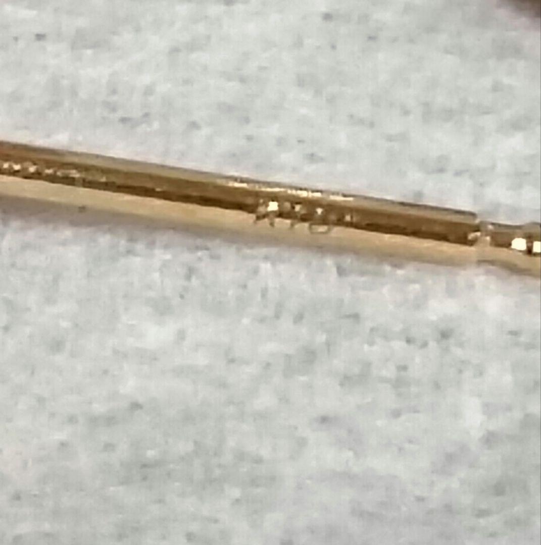 K18 ヴェレッタオッターヴァ　ピアス