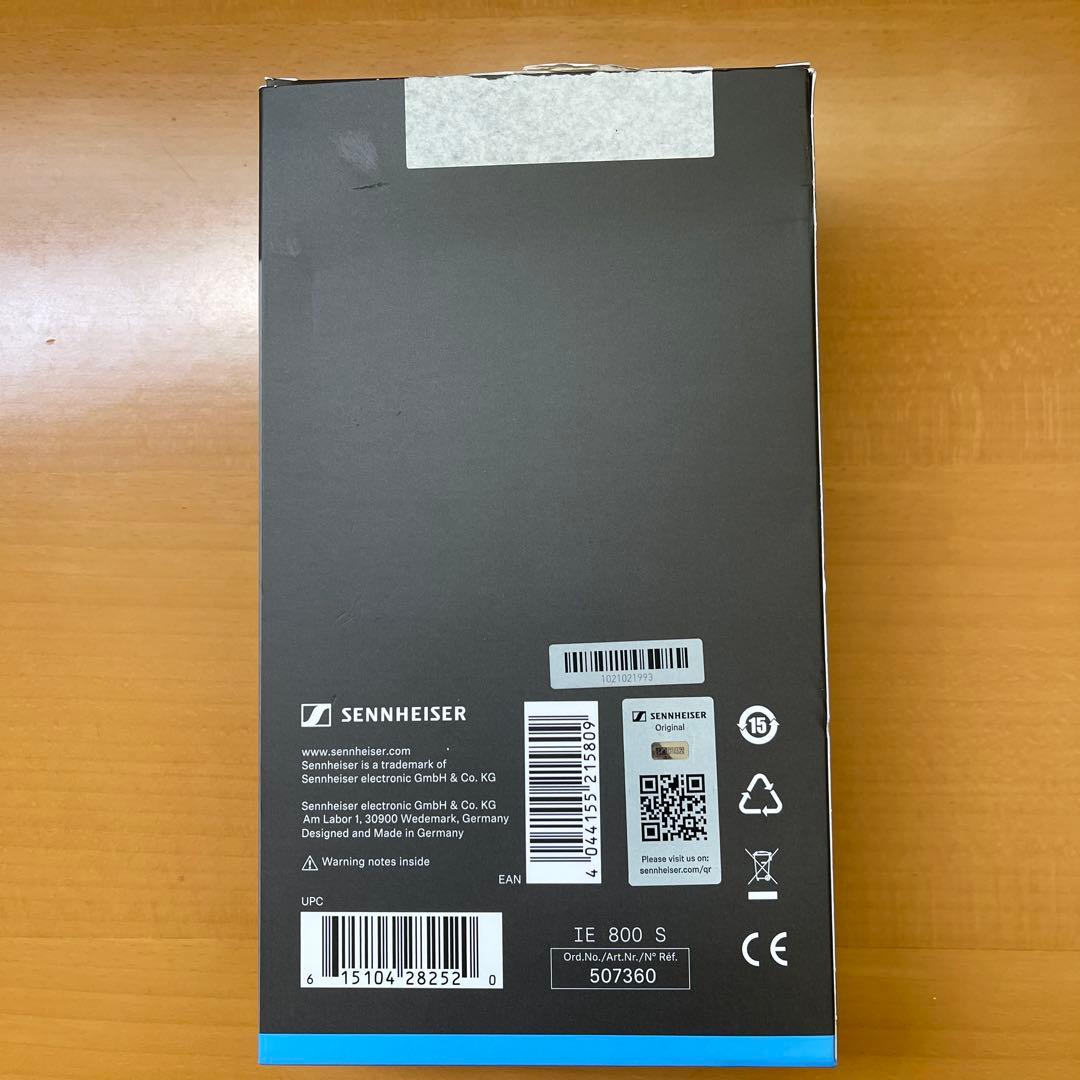 ゼンハイザーイヤホン　IE800S(箱ありです。)