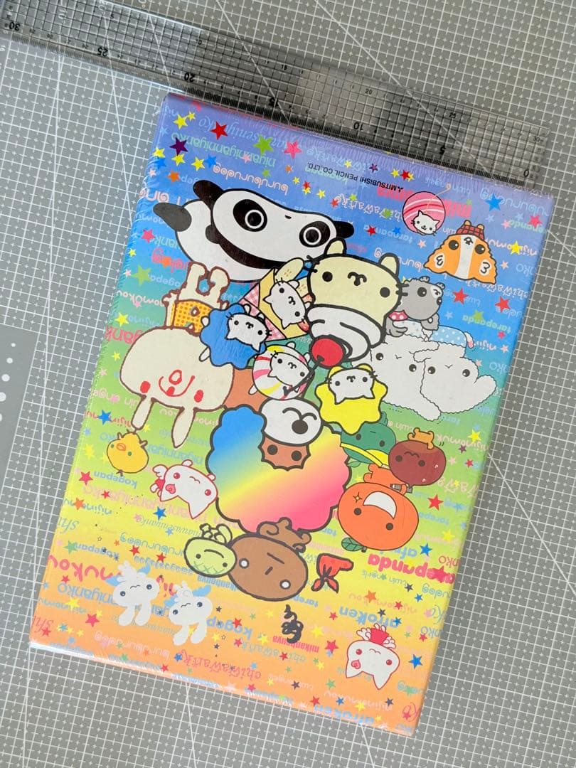 【日本製・廃盤】平成レトロ キャラクター 文房具 おどうぐ箱セット