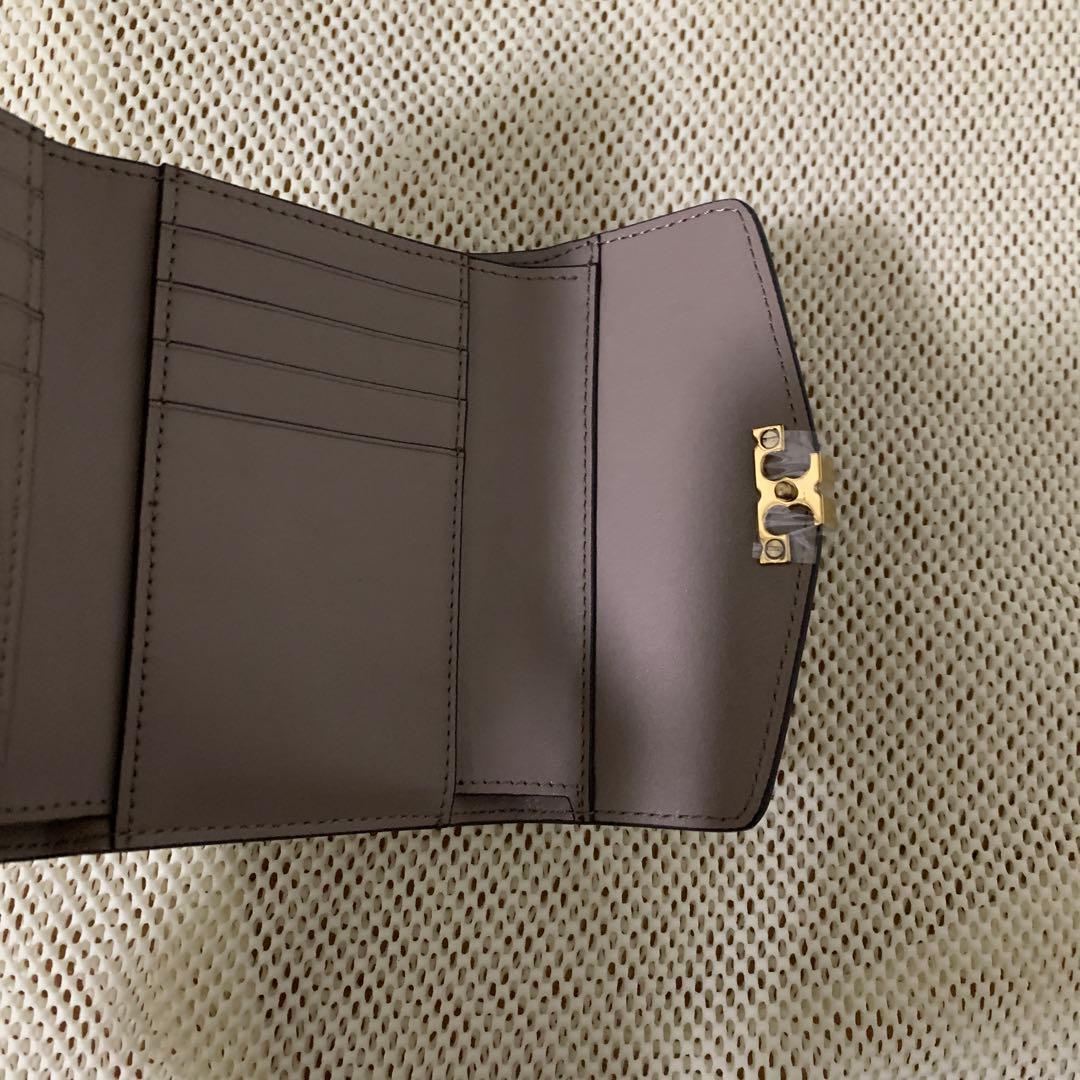 Tory Burch レザー 三つ折り財布 55340