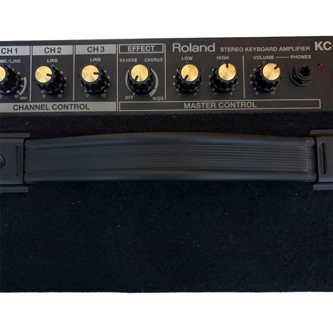 【良品】Roland KC-110 キーボード用アンプ ACアダプター付き