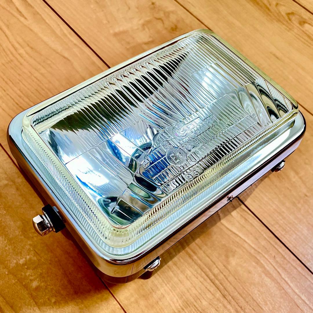 シビエ CIBIE 角型 ヘッドライト CBR400F 当時物 角目 マーシャル