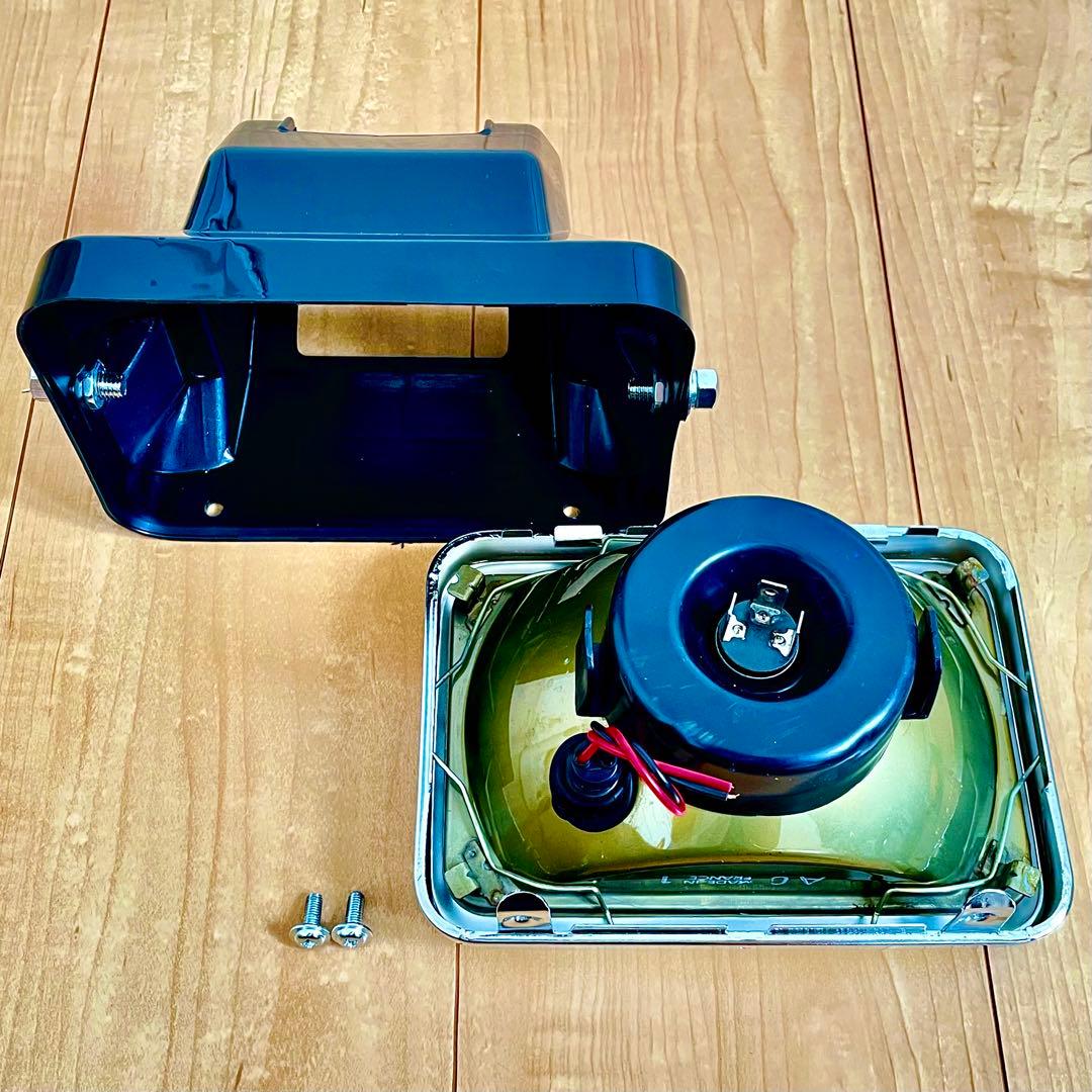 シビエ CIBIE 角型 ヘッドライト CBR400F 当時物 角目 マーシャル