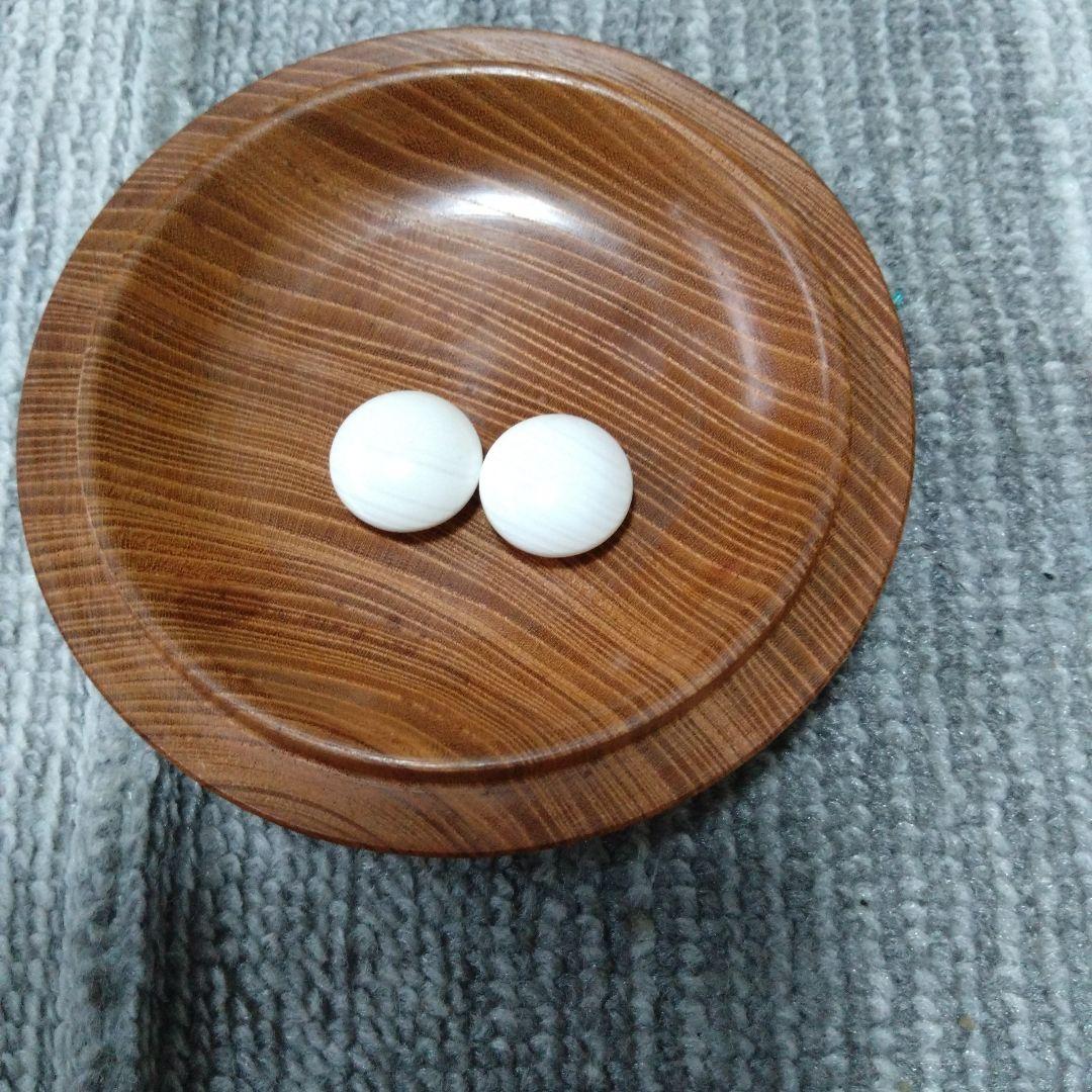 蛤碁石36号実用と欅碁笥