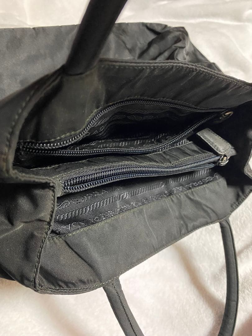 PRADAプラダ★ナイロンハンドバッグ黒