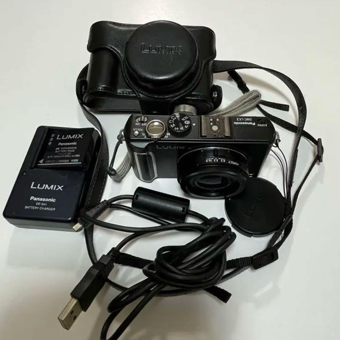 Panasonic LUMIX DMC-LX3 ライカレンズ ケース付 完動美品