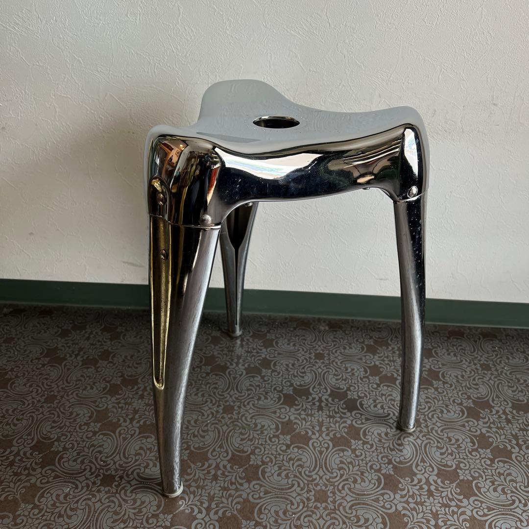 k885 ダルトン スタッキングスツール ウィズダムトゥース クローム 廃盤品