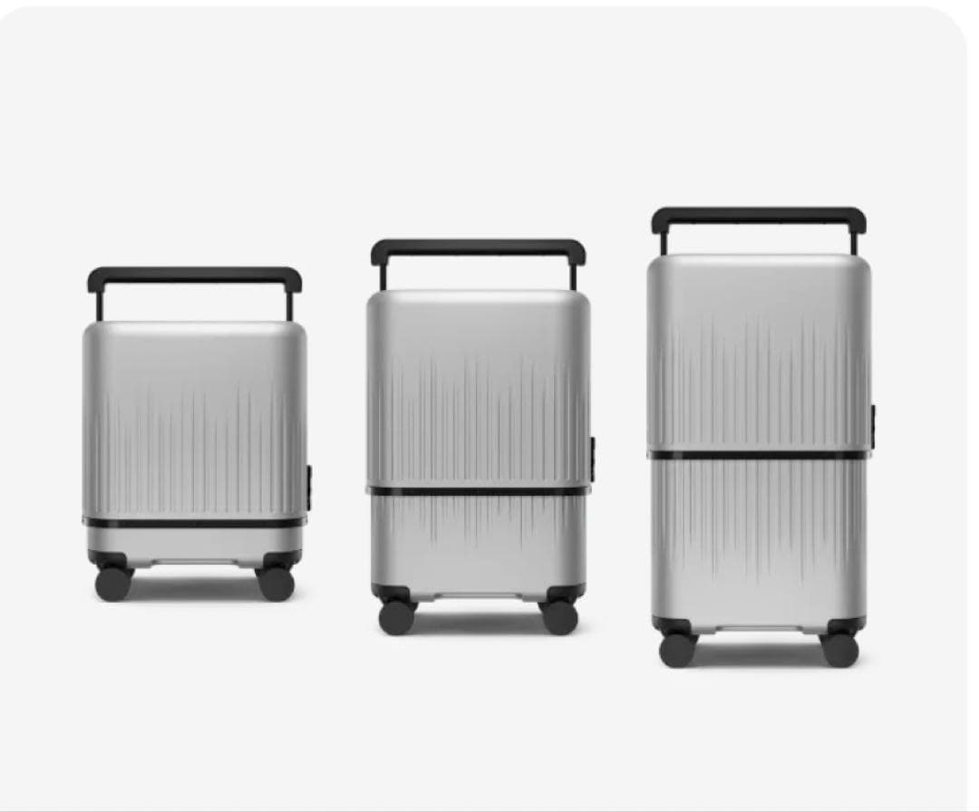 川北 VELO 3サイズ調整可能 3-in-1 拡張型スーツケースTSA