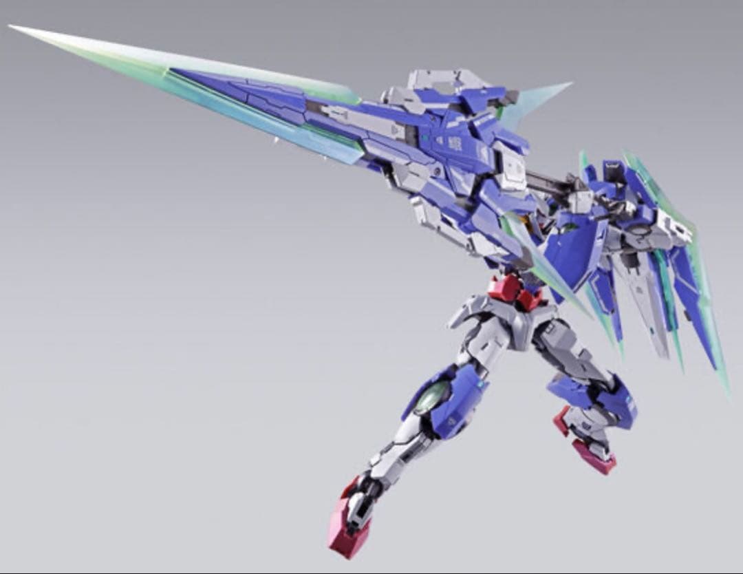 LBUILDダブルオークアンタ フルセイバーとフルセイバー用オプション付