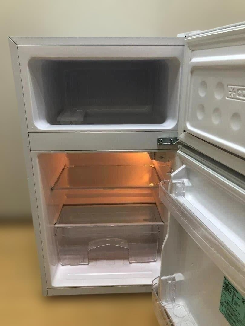 冷蔵庫 ハイアール 2ドア 2021年 JR-N85D 白 250601-3