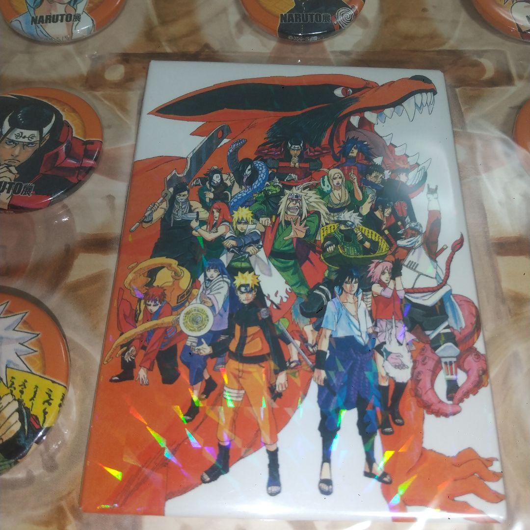 【新品未開封】NARUTO展　キービジュアル忍　缶バッジセット連載完結記念