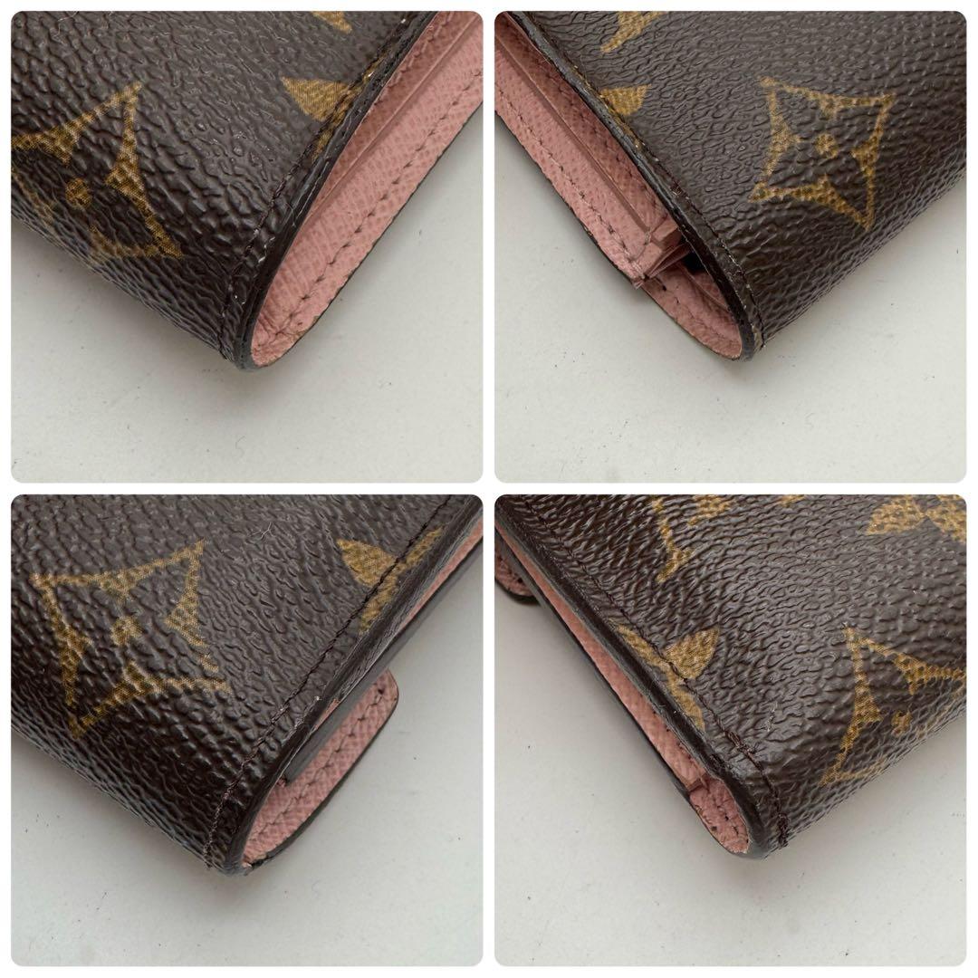 【極美品】ルイヴィトン　ヴィクトリーヌ　ローズバレリーヌ　コンパクト　財布　ミニ