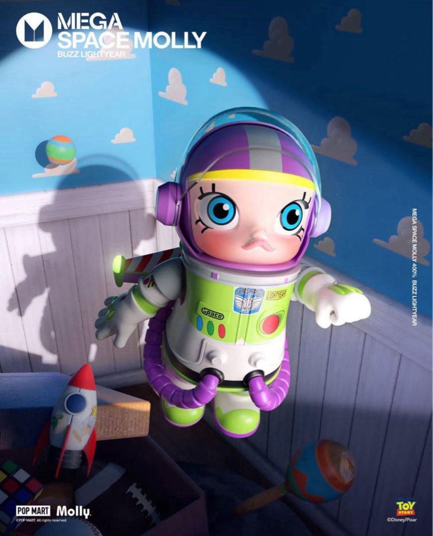 コミック・アニメ MEGA SPACE MOLLY 400% BUZZ LIGHTYEAR