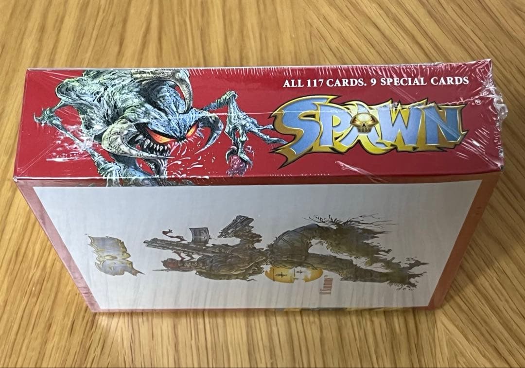SPAWN CARDS BOX シュリンク未開封 エポック社 1998 オマケ付