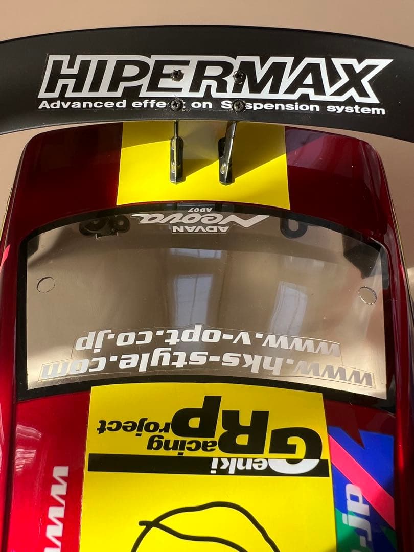 ヨコモHKS アルテッツァ ドリフトカー メタリックレッドボディー