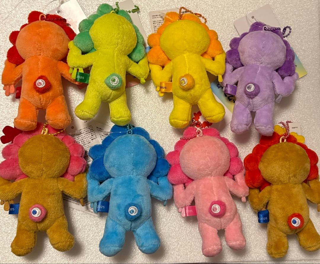 推しカラー　ミャクミャク　8種全種類コンプリート