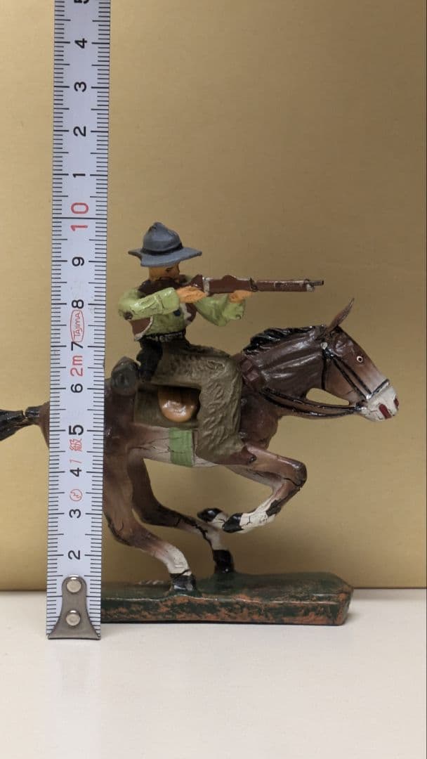 ドイツ　1940-50年代　ビンテージ　カウボーイ フィギュア