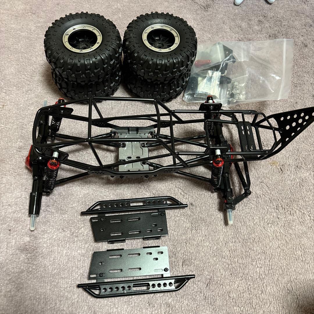クローラーRCカー シャーシ　タイヤセット
