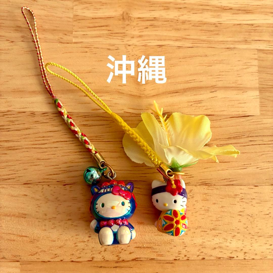 へ*可様 【まとめ売り】ご当地キティ　根付け　ストラップ　56個セット