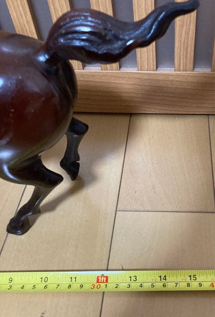 馬の置物　アンティーク　骨董品　昭和レトロ