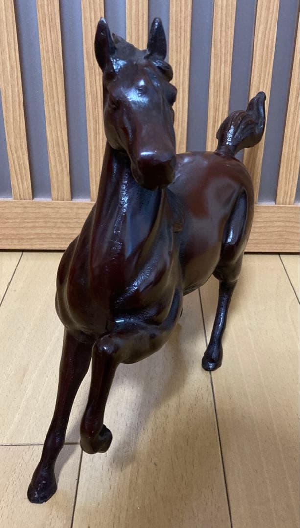 馬の置物　アンティーク　骨董品　昭和レトロ