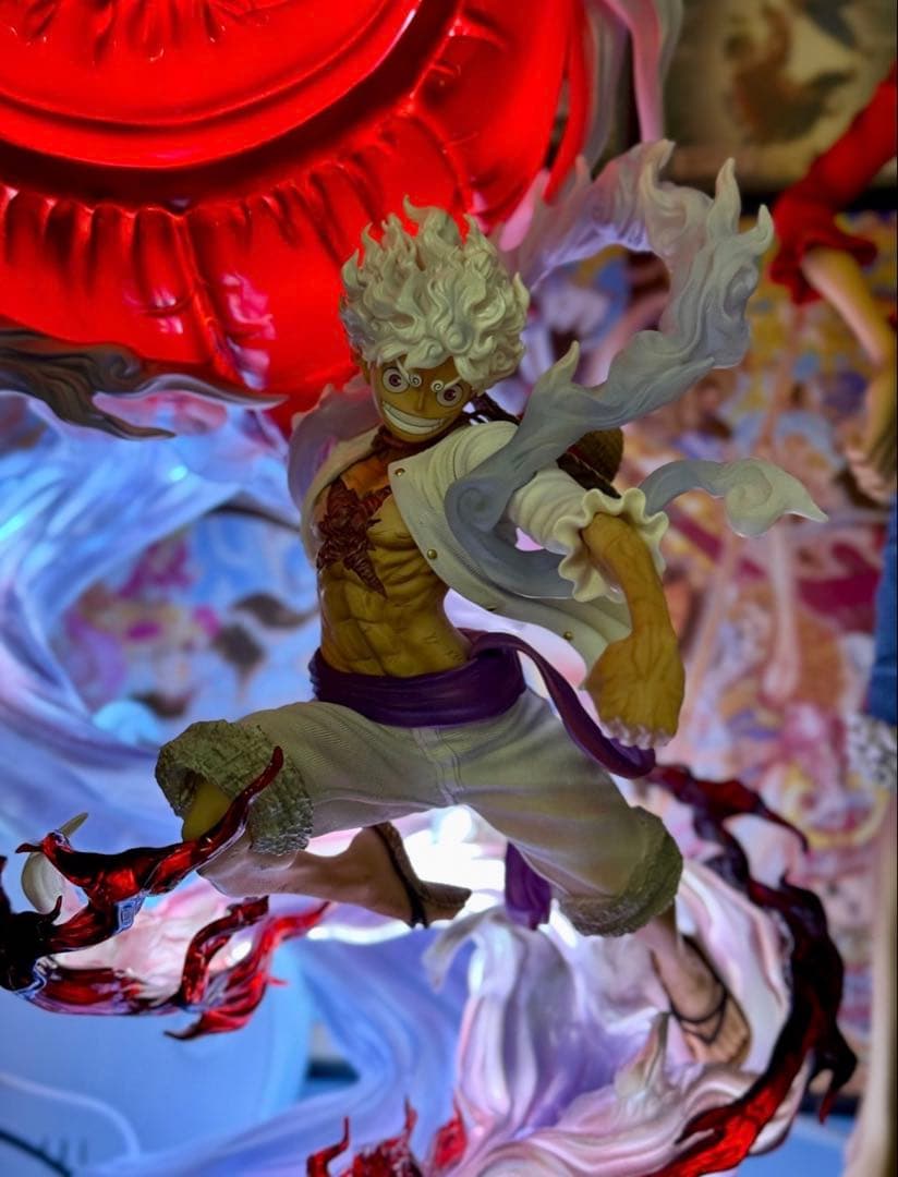 ワンピース ニカ・ルフィ ガレージキット ガレキ スタチュー②