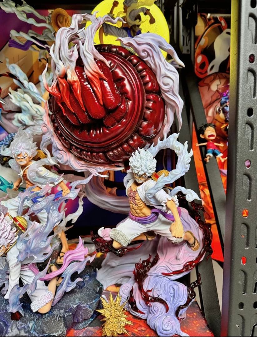 ワンピース ニカ・ルフィ ガレージキット ガレキ スタチュー②