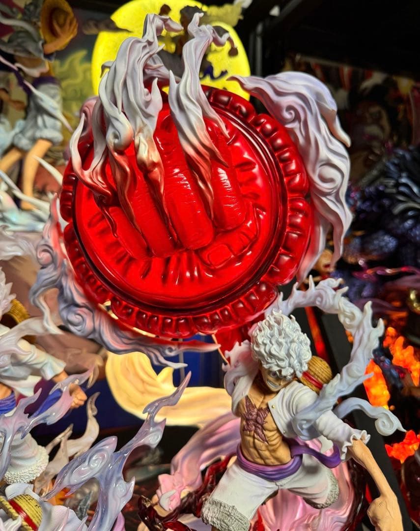 ワンピース ニカ・ルフィ ガレージキット ガレキ スタチュー②