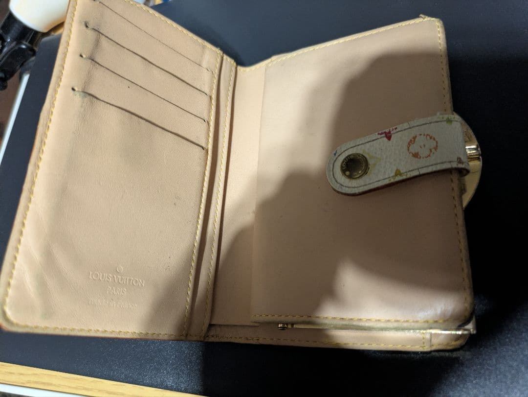 Louis Vuitton モノグラム・マルチカラー 二つ折り財布 がま口