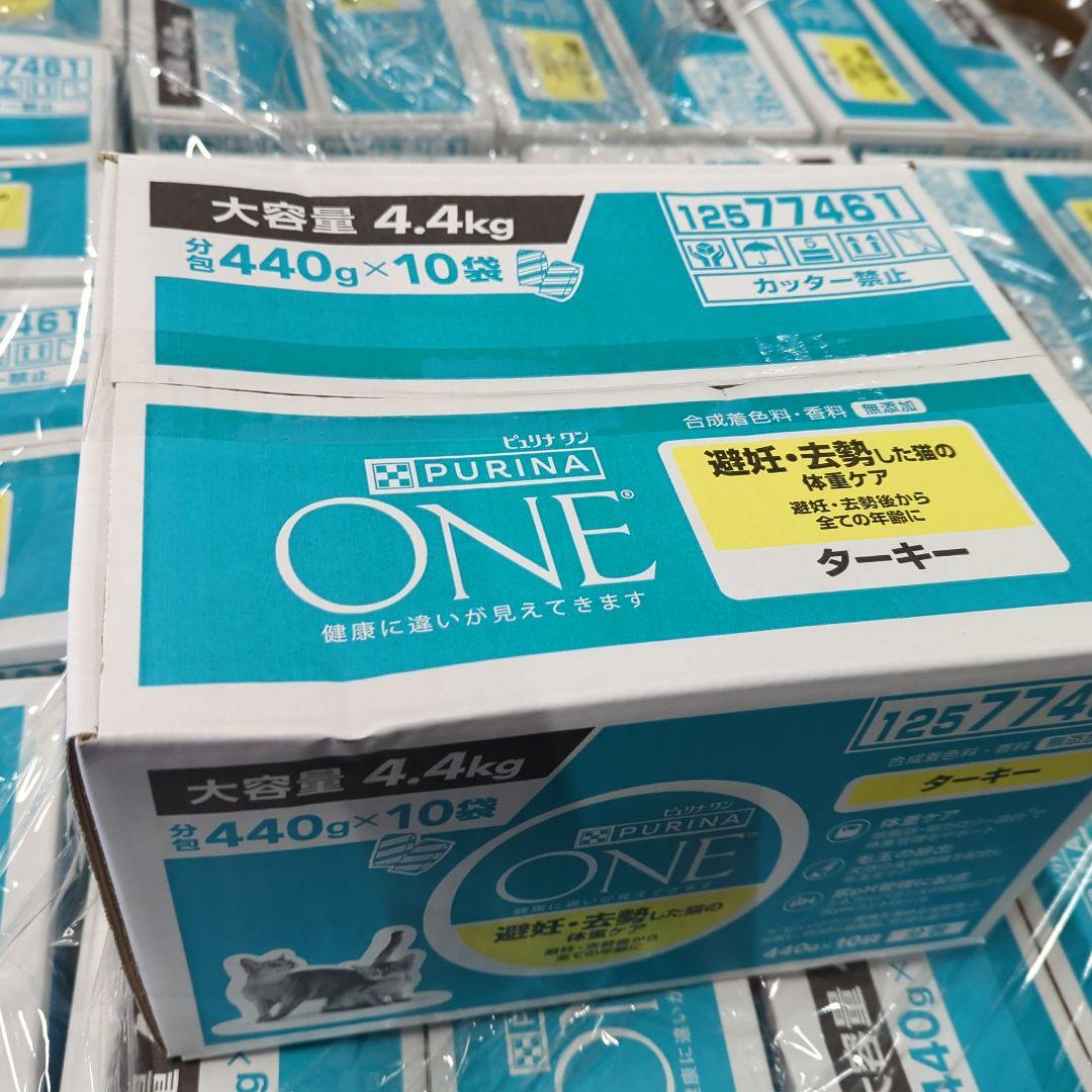 10箱ピュリナ ワン キャットフード ターキー4.4kg賞味期限：2026.02