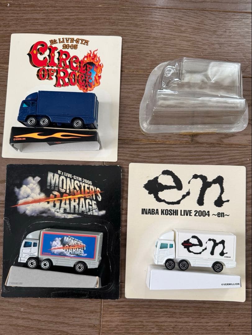 B'z 稲葉浩志　イナバサラス　ツアートラック　12台セット売り