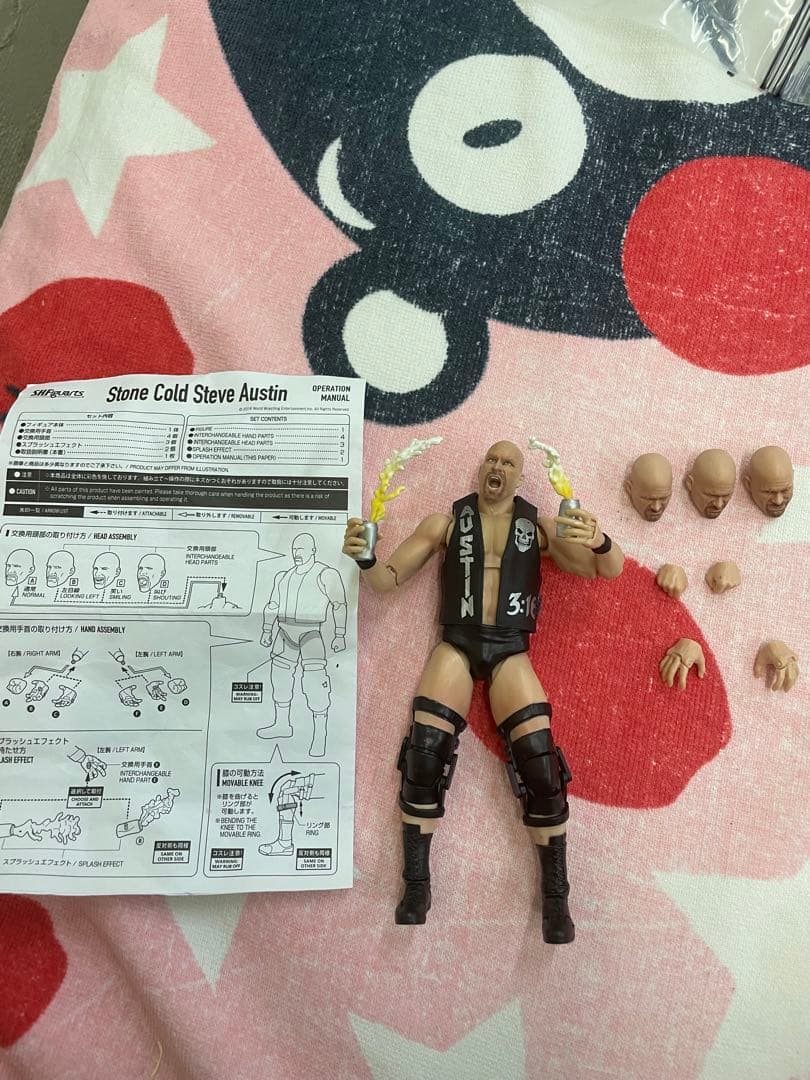 S.H.フィギュアーツ　WWE 全種5体セット　欠品なし