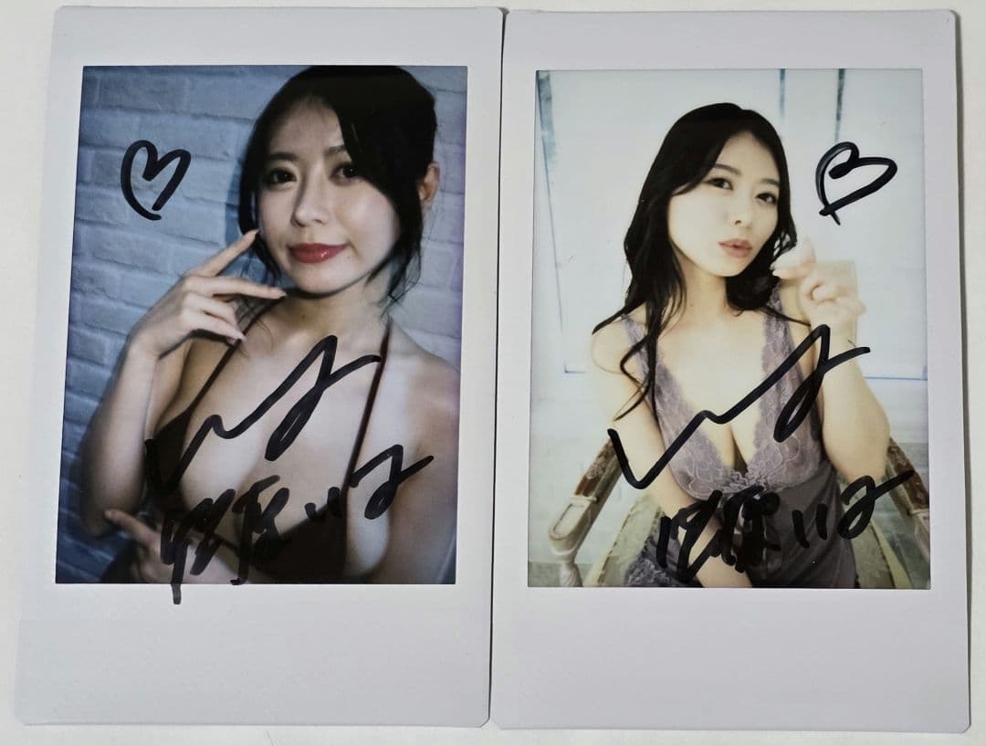 篠原いよ サイン入り チェキセット