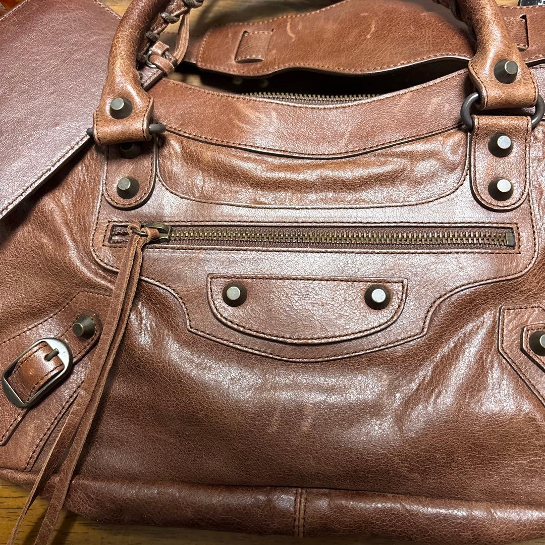 ■バレンシアガ ザ ファースト ブラウン 美品です!!■