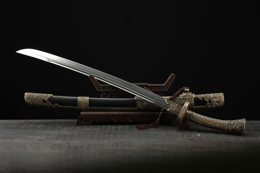 騰竜刀 模造刀 居合刀 武士道 武具 漢剣 唐刀 龍泉剣 手鍛造打