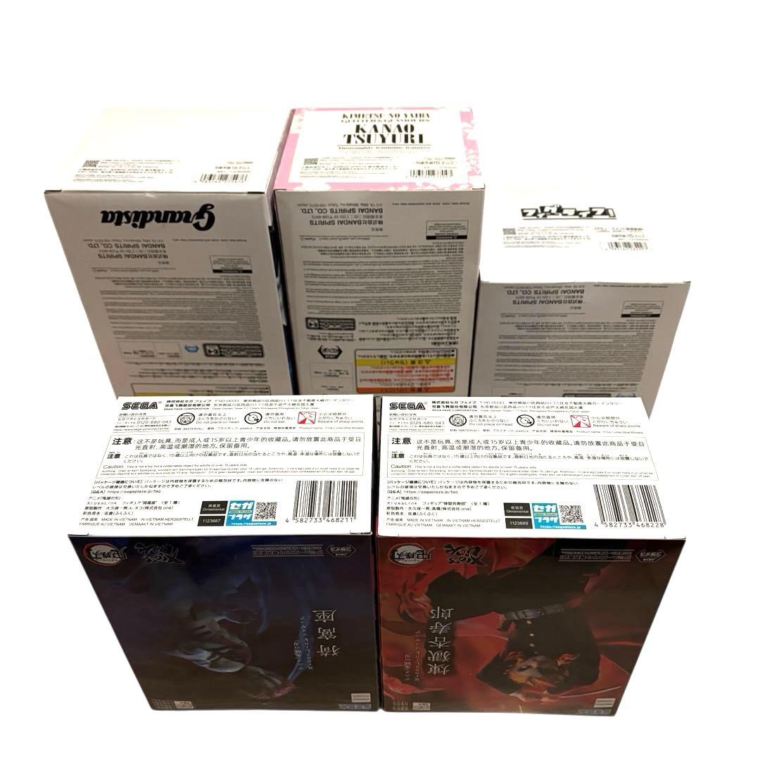 鬼滅の刃 フィギュア 栗花落カナヲ 猗窩座 童磨 煉獄杏寿郎