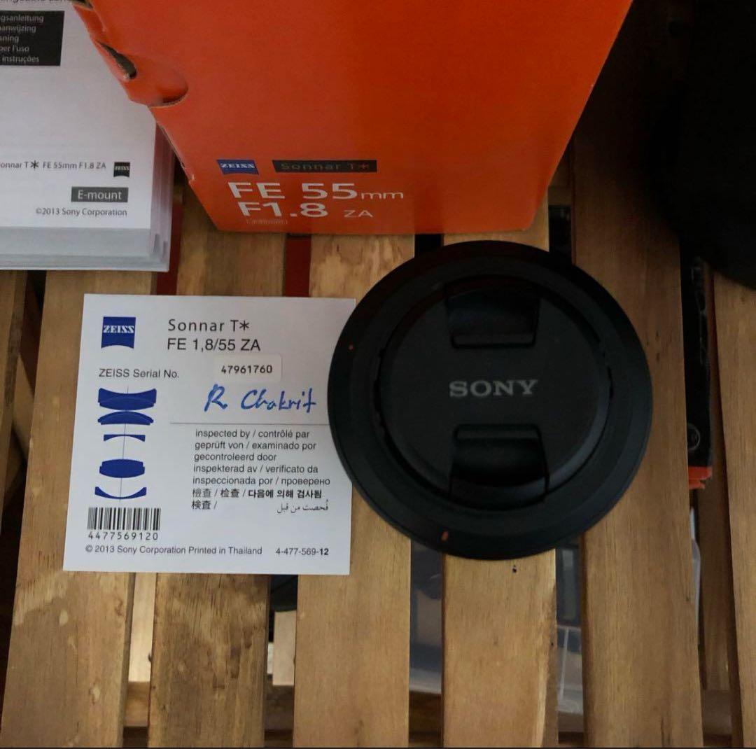 SONY FE 55mm F1.8 ZA レンズ