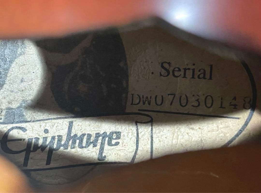 Epiphone　フラットマンドリン　Flatiron Festival F2