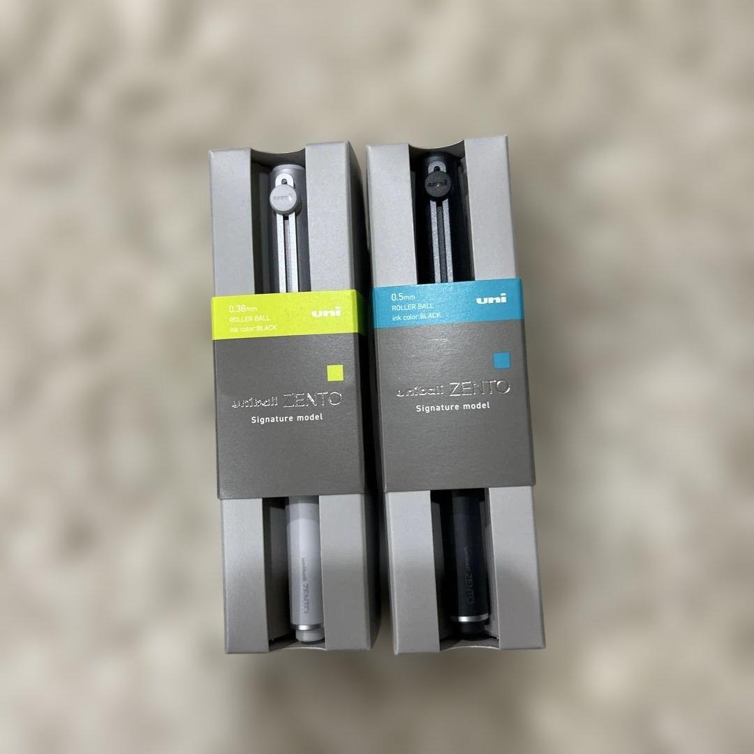 ZENTO Signatureモデル ボールペン 0.5mm 2色セット