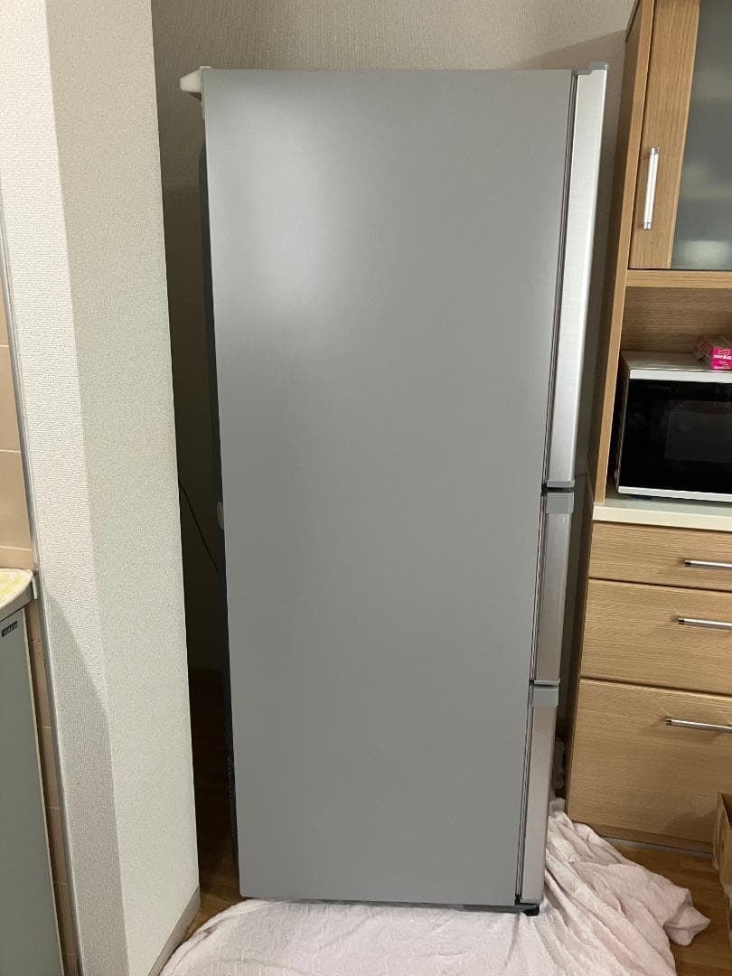 再出品【美品・動作良好】東芝 冷蔵庫 GR-G34S 340L 3ドア シルバー