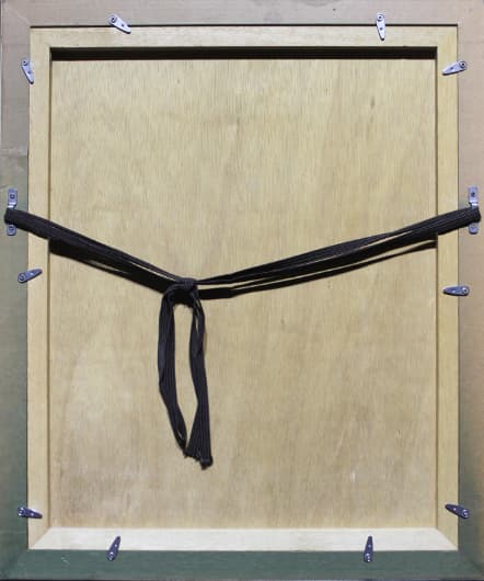 アイズピリ【黄色の背景の花瓶の花束】 リトグラフ