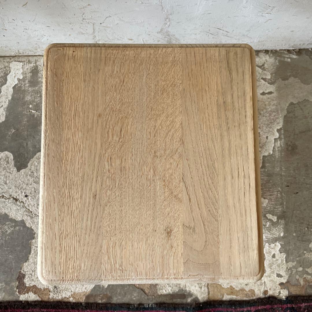 ビンテージ　サイドテーブル ベッドサイドテーブル　スツール　小　剥離