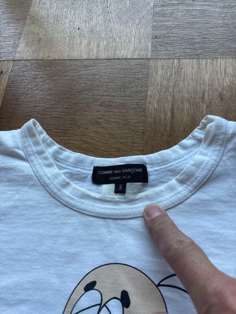 コムデギャルソンオムプリュス魔法使いサリーTシャツ三つ子sizeS