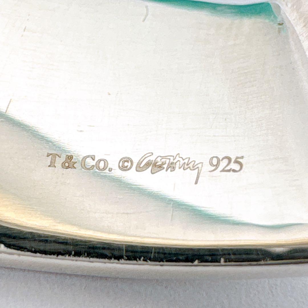 極美品 ティファニー トルク ワイド フランクゲーリー 15.5号 シルバー