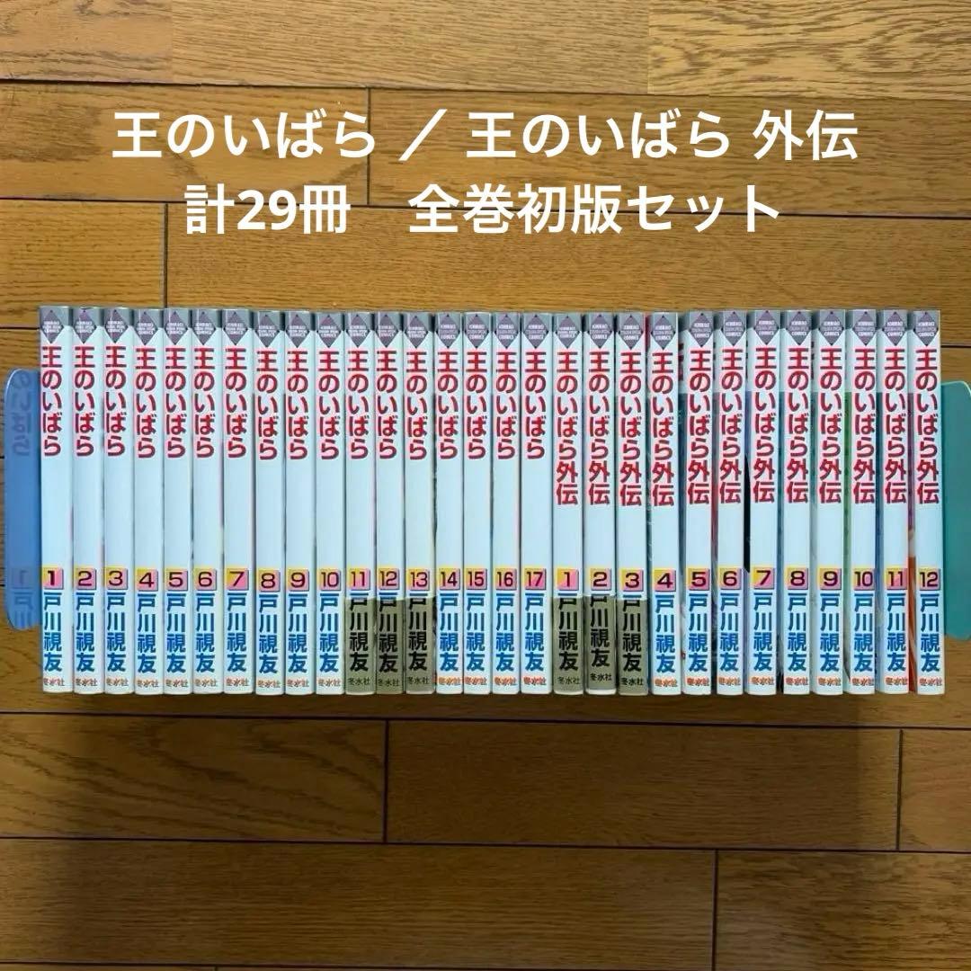 【全巻初版】 王のいばら17巻／王のいばら外伝12巻　合計29冊　完結