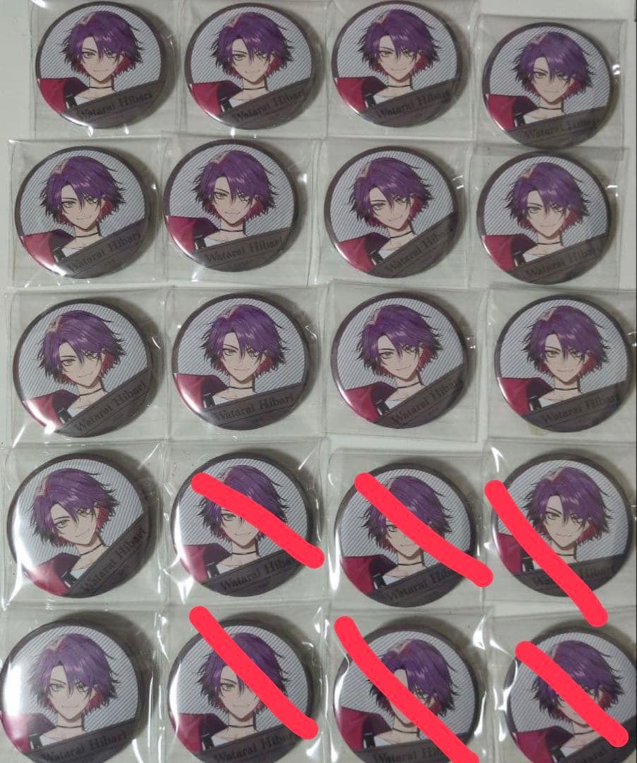 渡会雲雀 welcome 缶バッジ