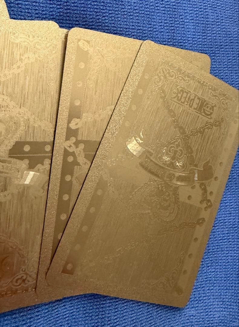 ★希少★ワンピース ONE PIECEゴールドトランプ