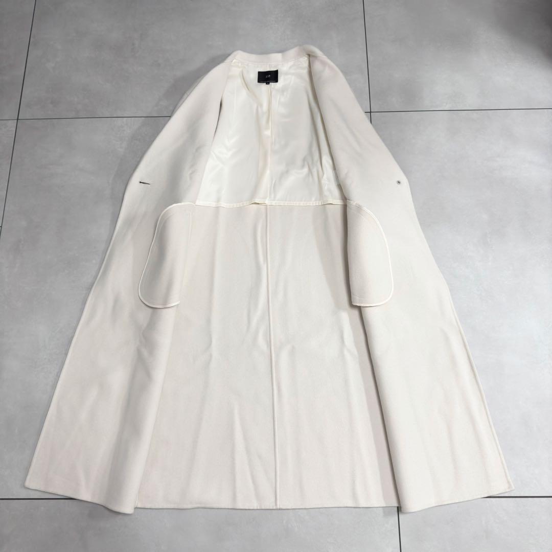 Yuzuさん専用　23区✨22AW　ウールリバー ロングコート　38　ベージュ系